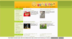 Desktop Screenshot of goauktion.de